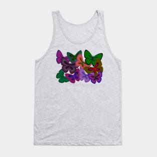 Kaleidoscope of Butterflies Tank Top